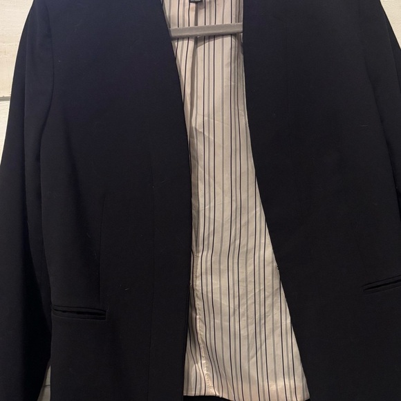 Tahari Arthur S Levine Women's Dark Navy Blazer Jacket Tahari ASL Size:8 - Picture 4 of 16